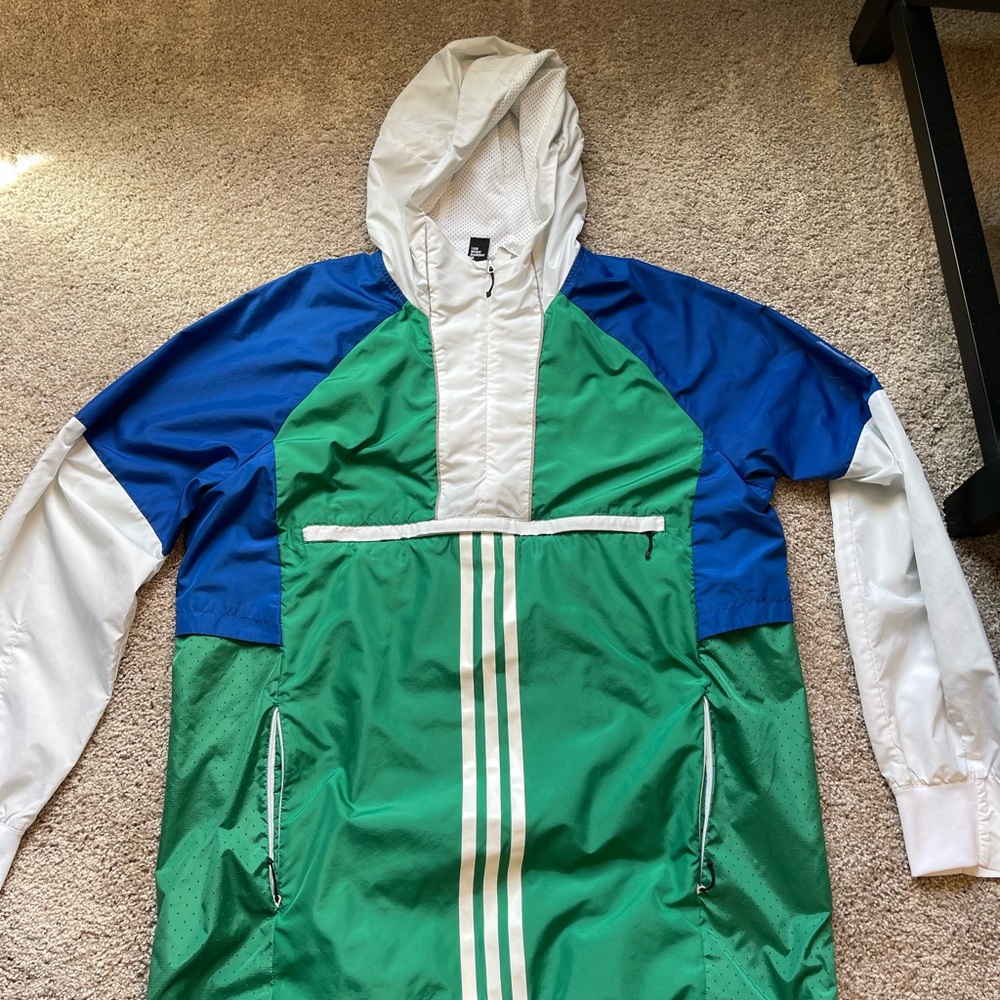 Men’s Adidas Quarter-Zip Jacket Size L